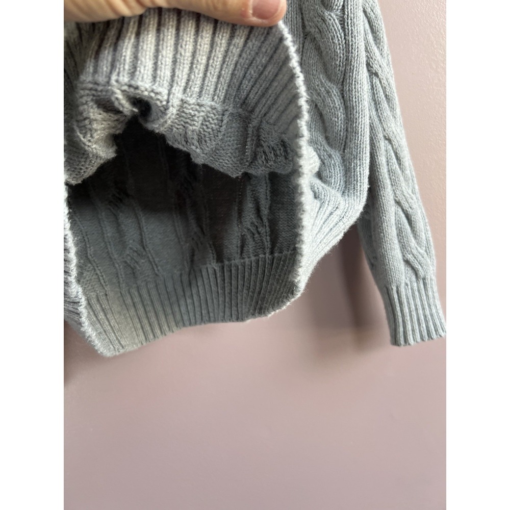 The Beaufort Bonnet Company Girls 100% Pima Cotton Grey Sweatshirt Size 6 - Picture 4 of 6